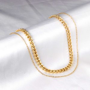 Dámsky náhrdelník z chirurgickej ocele ISOLDE 1