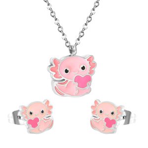 Detský set z chirurgickej ocele PINKE 9