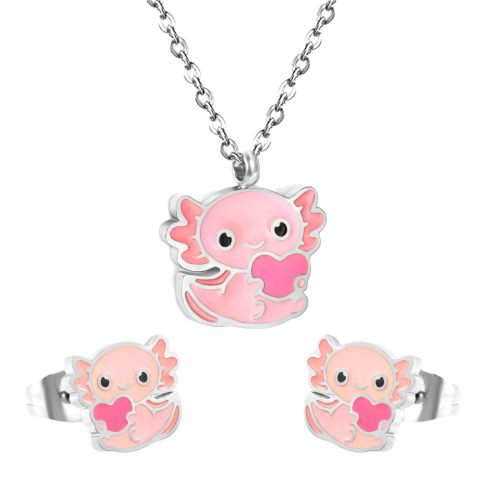 Detský set z chirurgickej ocele PINKE