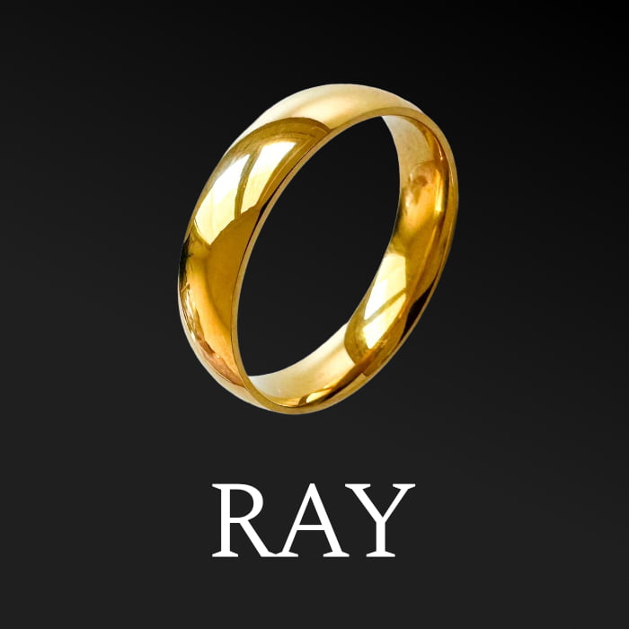 Pánsky prsteň z chirurgickej ocele RAY