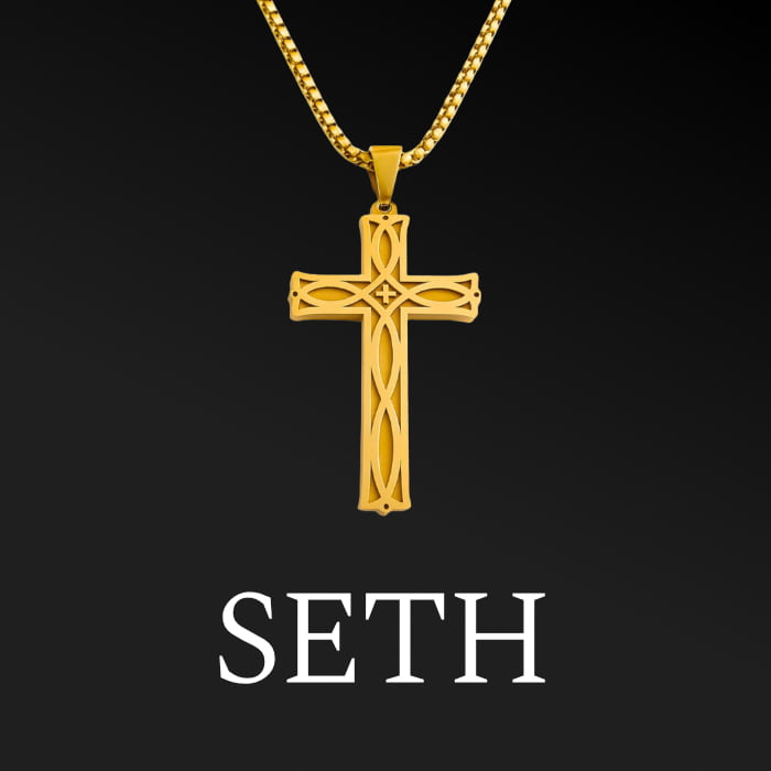 Pánsky náhrdelník z chirurgickej ocele SETH